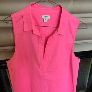 J Crew Pink Top M